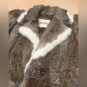 Genuine rabbit fur jacket  SIZE - Small